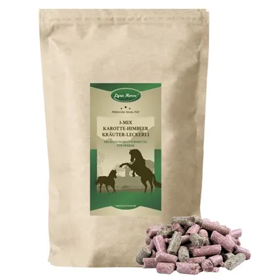 Lyra Horse® friandise carotte-framboise-herbes Lyra Horse® friandise carotte-framboise-herbes