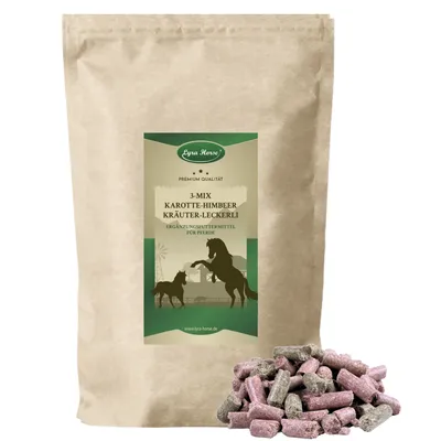 Lyra Horse® friandise carotte-framboise-herbes