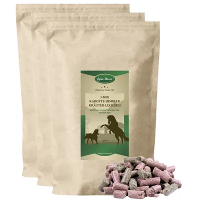 Lyra Horse® friandise carotte-framboise-herbes