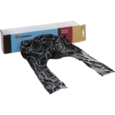 Sac poubelle Trish Noir pour bac a litière 50 sacs pour chat