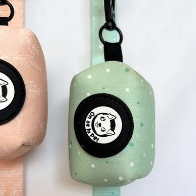 On se la Pet - Distributeur sacs à crottes (rouleau inclus) - Vert Pastel