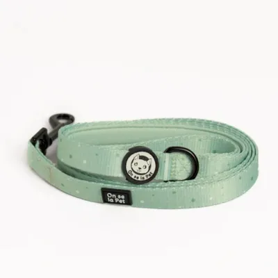 On se la Pet - Laisse pour chien avec poignée rembourrée - Vert Pastel On se la Pet - Laisse pour chien avec poignée rembourrée - Vert Pastel