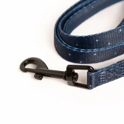 On se la Pet - Laisse pour chien avec poignée rembourrée - Bleu Nuit