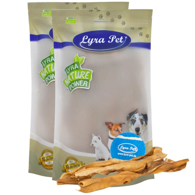 Lyra Pet® barres de peau de bœuf env. 50 cm