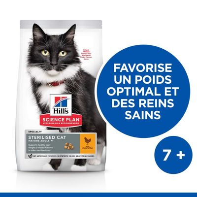 HILL'S - CHICKEN CAT SCIENCE PLAN STERILISIERTES AUSGEWACHSENES HÜHNCHEN -