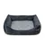 Otto lit orthopédique pour chien 2 en 1, graphite avec gris Otto lit orthopédique pour chien 2 en 1, graphite avec gris
