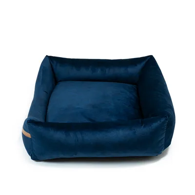 Otto lit orthopédique pour chien 2 en 1, bleu marine Otto lit orthopédique pour chien 2 en 1, bleu marine
