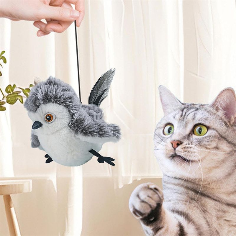 CoolPetGear Jouet pour chat Chirping Bird