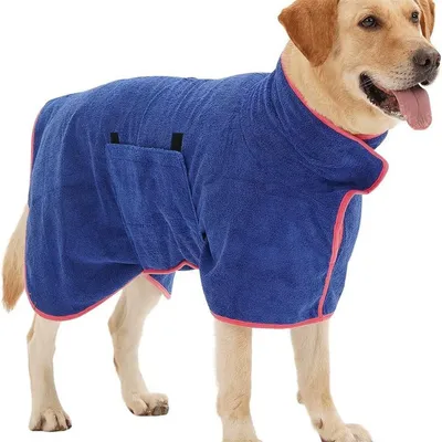 CoolPetGear Mikrofaser-Hundebademantel CoolPetGear Mikrofaser-Hundebademantel