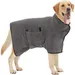 CoolPetGear Mikrofaser-Hundebademantel