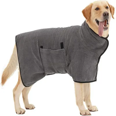CoolPetGear Mikrofaser-Hundebademantel CoolPetGear Mikrofaser-Hundebademantel