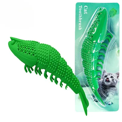 MCBOSON  Jouet à mâcher pour chat portable en silicone