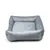 Rexproduct Otto lit pour chien confortable 2 en 1, gris