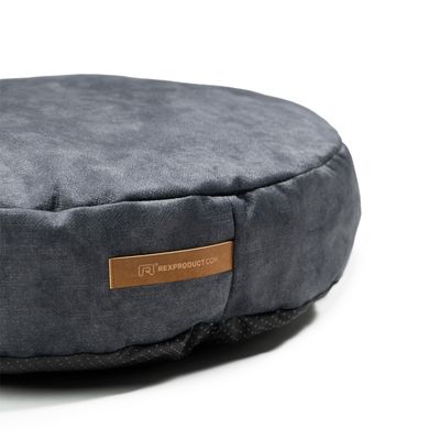 Coco adorable coussin rond graphite