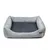 Rexproduct Otto lit pour chien confortable 2 en 1, gris avec graphite Rexproduct Otto lit pour chien confortable 2 en 1, gris avec graphite