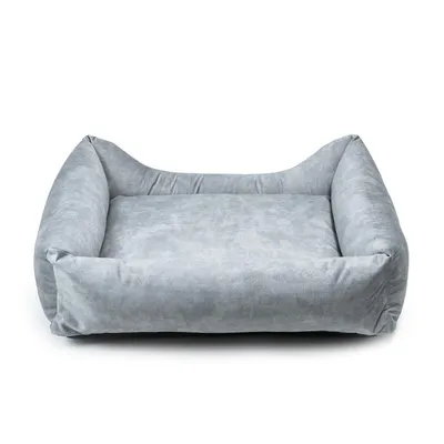 Rexproduct Otto lit pour chien confortable 2 en 1, gris