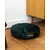 Coco adorable coussin rond vert foncé