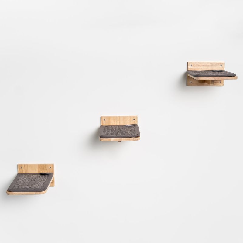 Meubles de mur d'escalade Chat - Plateaux muraux - Set 3