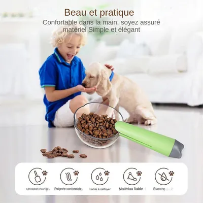 MCBOSON  Cuillère à nourriture 3 en 1 pour chiens et chats