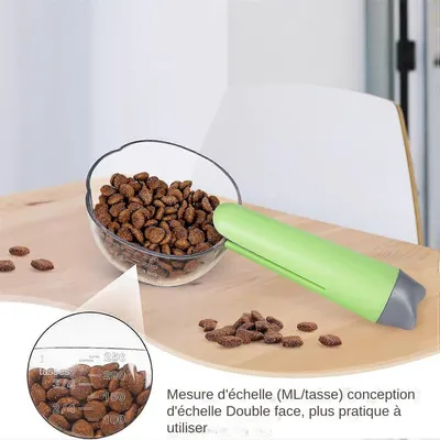 MCBOSON  Cuillère à nourriture 3 en 1 pour chiens et chats