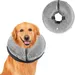 MCBOSON  Collier conique gonflable réglable pour chiens (taille L)