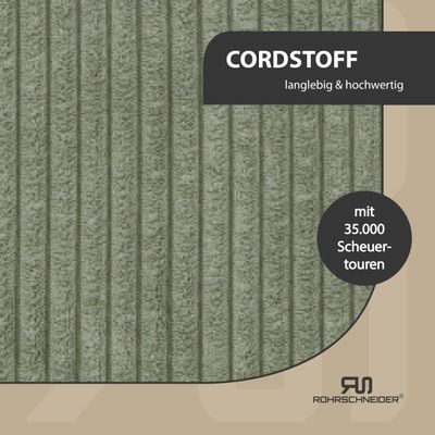 Rohrschneider Gepolstertes Hundesofa mit Chromfüssen