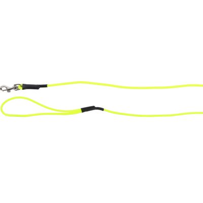 Flamingo - Laisse d'entraînement et à pister Caspar Jaune fluo 5 mètres