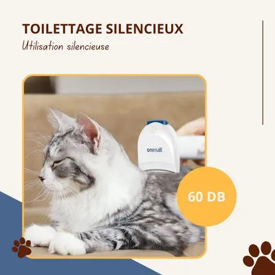 Oneisall Kyle Kit de toilettage pour chien 8 en 1 (2.5litres)