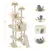 Grand Arbre à Chat Multiniveau Avec Poteaux En Sisal 209 Cm De Haut Grand Arbre à Chat Multiniveau Avec Poteaux En Sisal 209 Cm De Haut