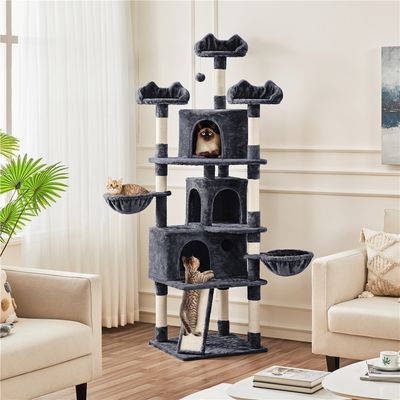 Arbre à Chat Géant Tour De Chat Poteaux En Sisal 194 Cm
