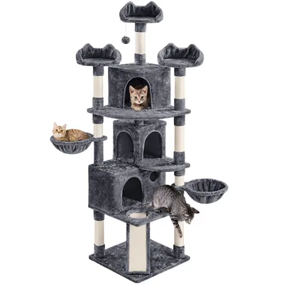 Arbre à Chat Géant Tour De Chat Poteaux En Sisal 194 Cm