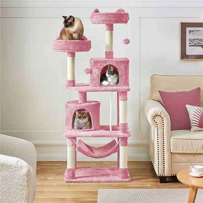 Kratzbaum 158cm hoch Katzenbaum Stabil Kletterbaum Katzenkratzbaum