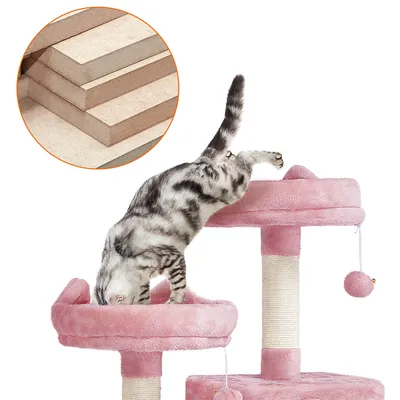 Yaheetech Arbre à chat Aspect Mignon