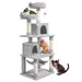 Kratzbaum 158cm hoch Katzenbaum Stabil Kletterbaum Katzenkratzbaum