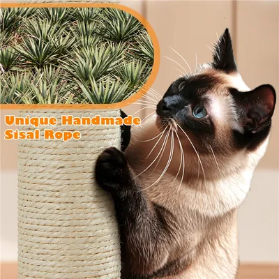 Kratzbaum groß Stabil Katzenbaum Katzenkratzbaum Plüsch 179 cm