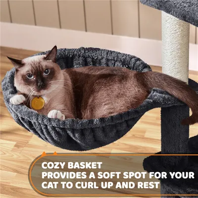 Yaheetech Arbre à chat Confort Agréable