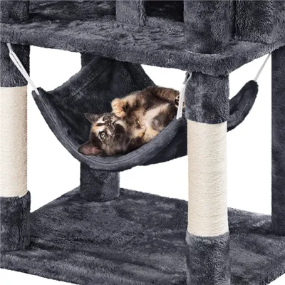 Yaheetech Arbre à Chat Robuste en Bois