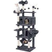 Yaheetech Arbre à Chat Robuste en Bois