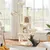 Yaheetech Grand Arbre à Chat Beige