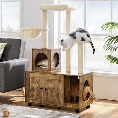 Yaheetech Arbre à Chat avec Litière