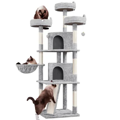 Yaheetech Arbre à chat Solide et Robuste