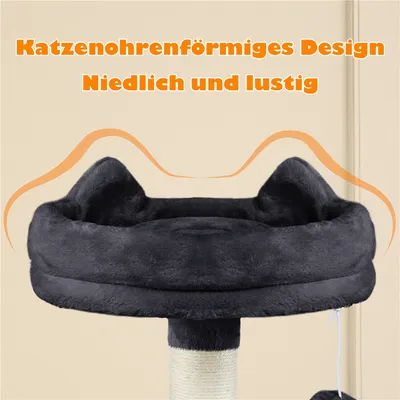 Kratzbaum 158cm hoch Katzenbaum Stabil Kletterbaum Katzenkratzbaum