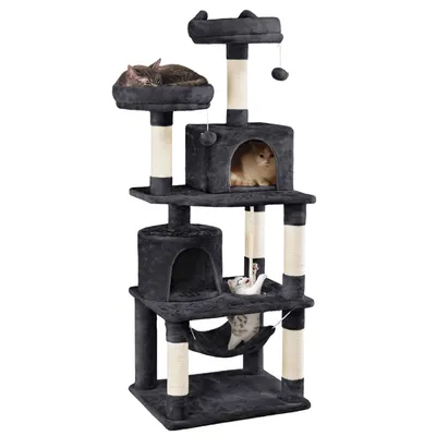 Kratzbaum 158cm hoch Katzenbaum Stabil Kletterbaum Katzenkratzbaum