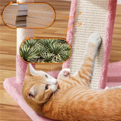 Arbre à Chat XXL Maison Pour Chat Avec Poteaux En Sisal Niches Perchoirs Arbre à Chat XXL Maison Pour Chat Avec Poteaux En Sisal Niches Perchoirs