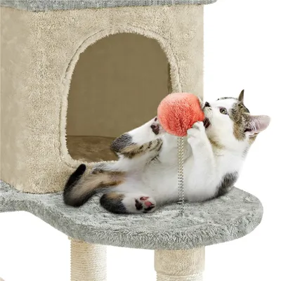 Yaheetech Arbre à Chat Forme Patte