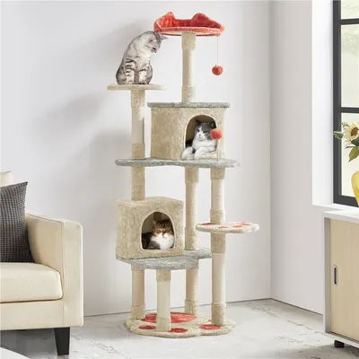 Arbre à Chat Centre D'activités Pour Chat Multiniveau 165 Cm