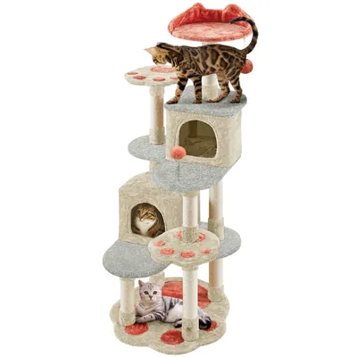 Yaheetech Arbre à Chat Forme Patte