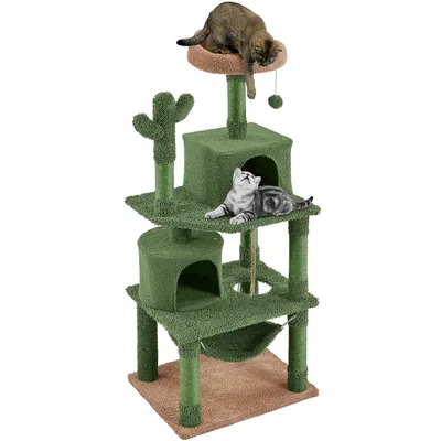 Yaheetech Arbre à Chat Design Cactus