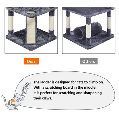 Yaheetech Arbre à chat Confort Agréable