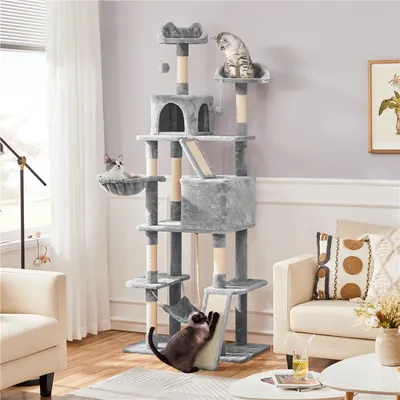 Yaheetech Arbre à Chat Élégant et Mignon